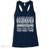 Funny Administrator Women's Tank Top thumb 0