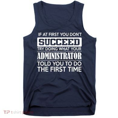 Funny Administrator Tank Top