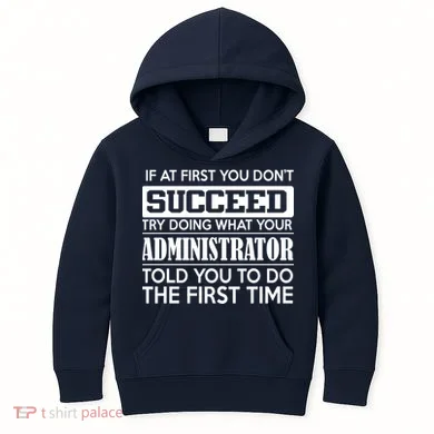 Funny Administrator Kids Hoodie