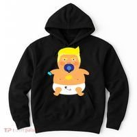 Funny Angry Baby Trump Balloon Hoodie thumb 0
