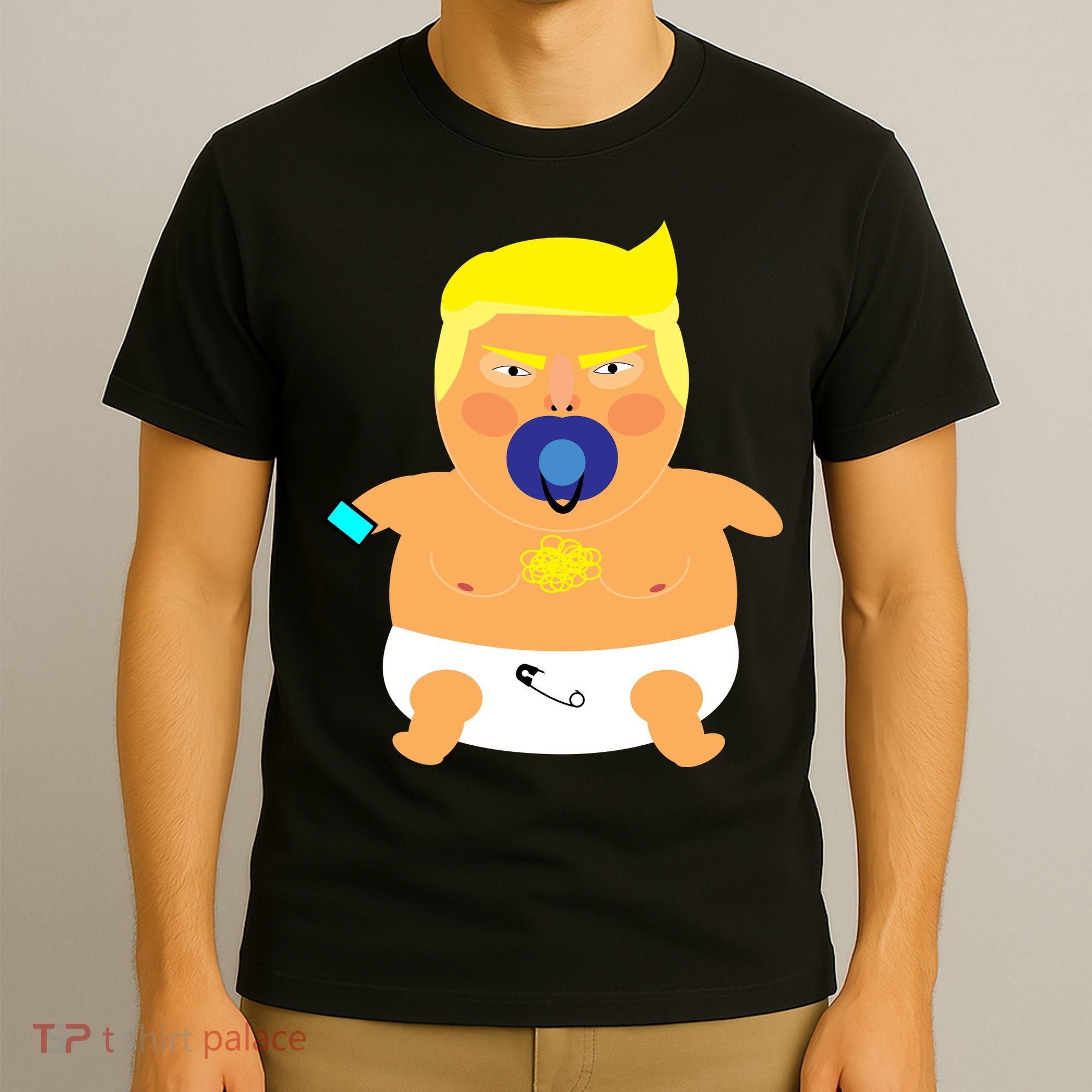 Funny Angry Baby Trump Balloon T-Shirt
