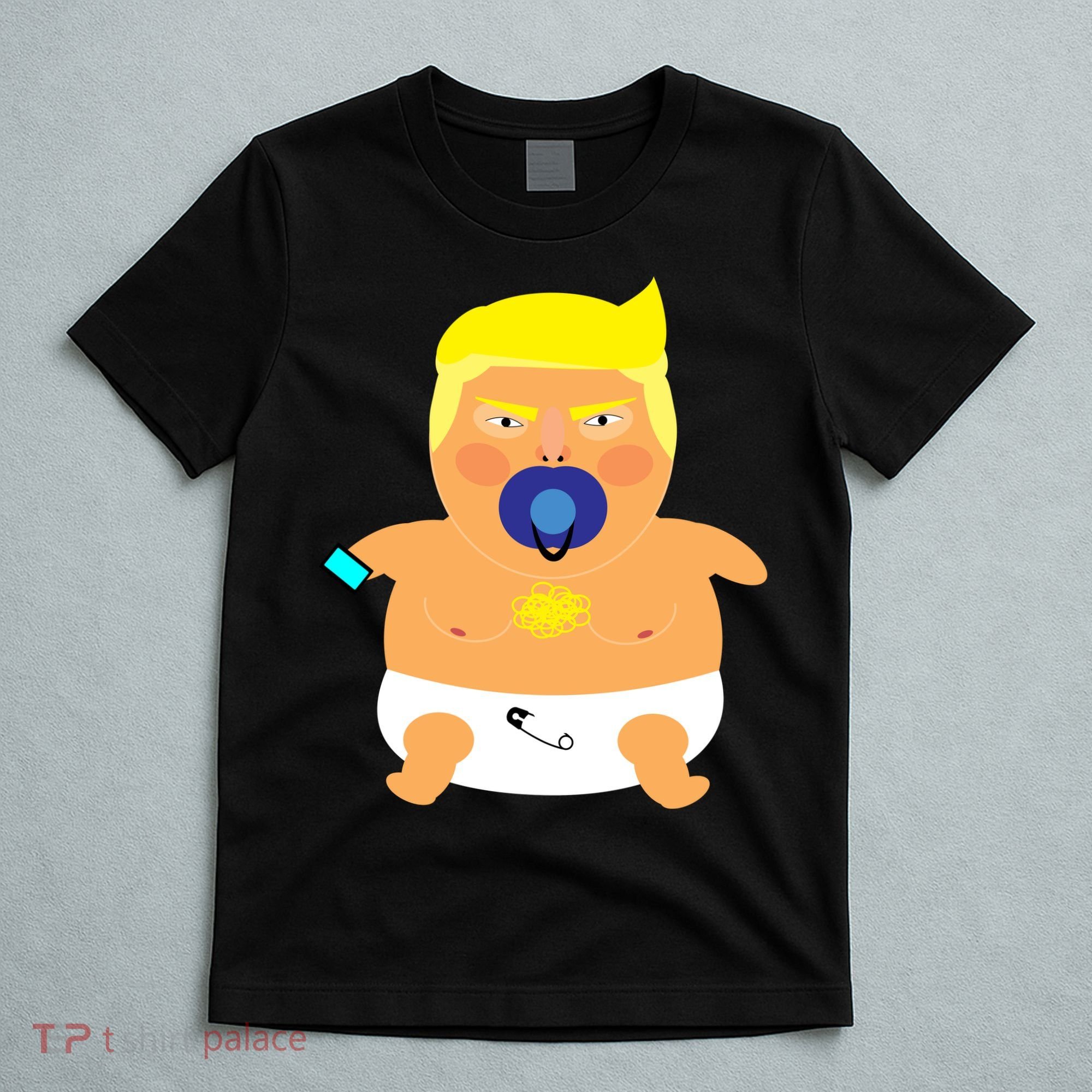 Funny Angry Baby Trump Balloon T-Shirt