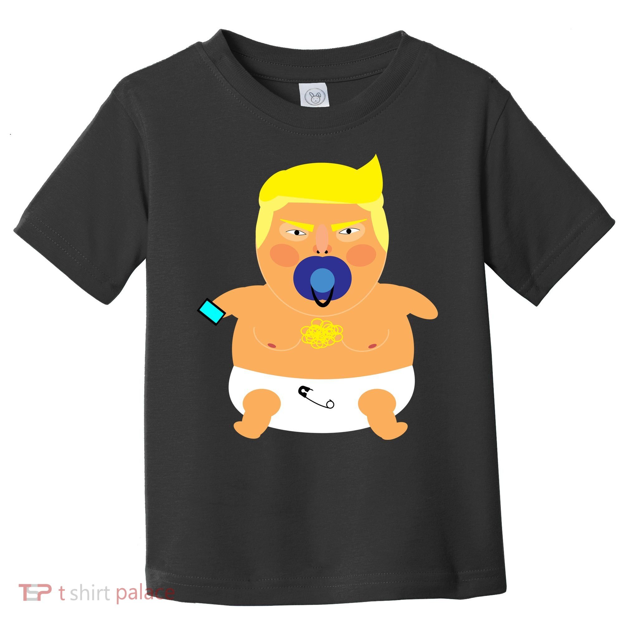 Funny Angry Baby Trump Balloon Toddler T-Shirt