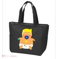 Funny Angry Baby Trump Balloon Tote Bag thumb 3