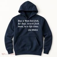 Funny Anti Joe Biden Quote Stumbles His Words Hoodie thumb 0