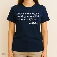 Funny Anti Joe Biden Quote Stumbles His Words T-Shirt thumb 4