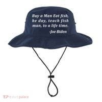 Funny Anti Joe Biden Quote Stumbles His Words Bucket Hat thumb 0