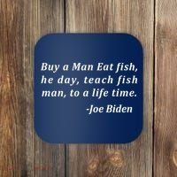 Funny Anti Joe Biden Quote Stumbles His Words Coaster thumb 0