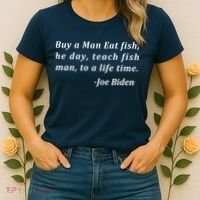 Funny Anti Joe Biden Quote Stumbles His Words Women's T-Shirt thumb 2