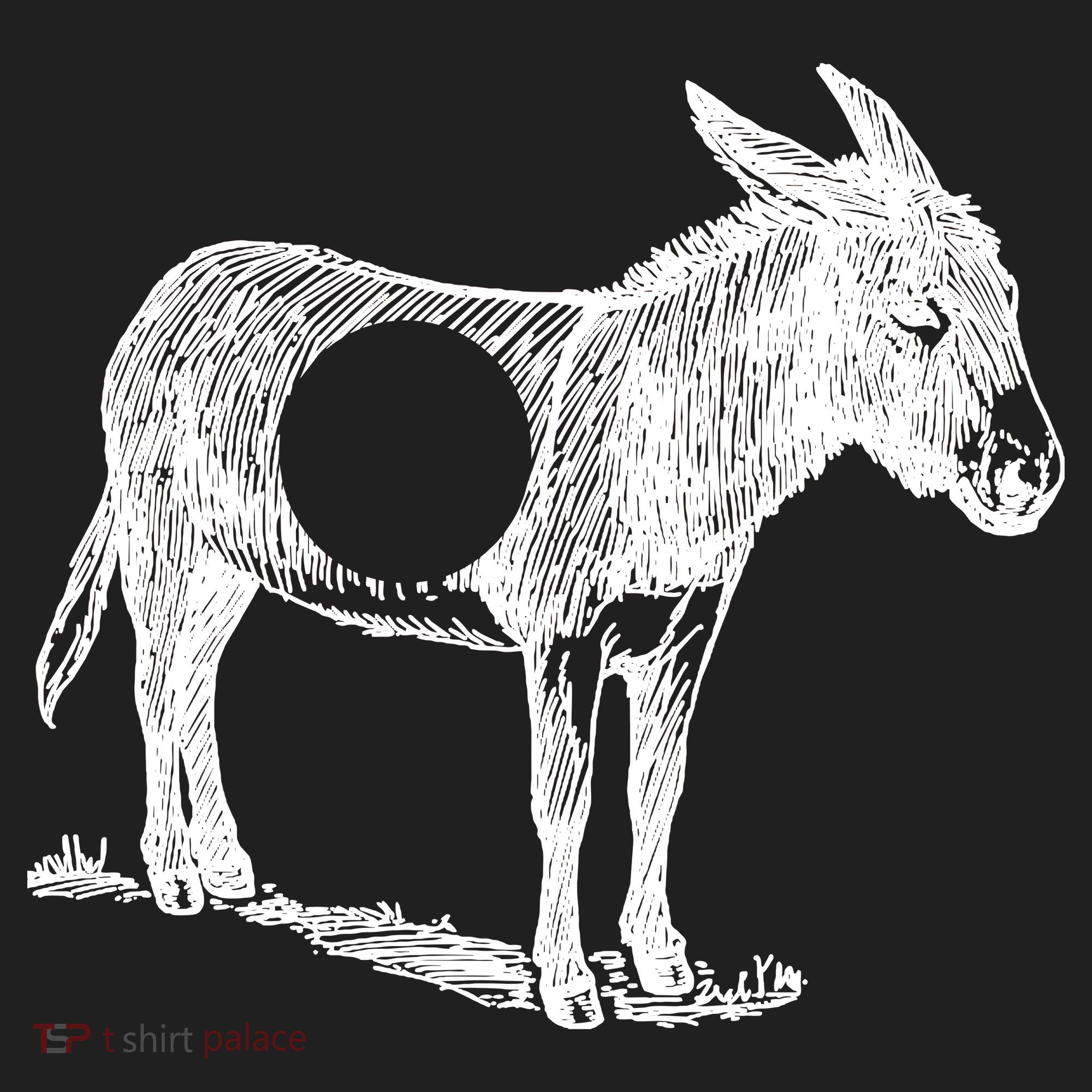 Funny Asshole Donkey Women's Sweatshirt
