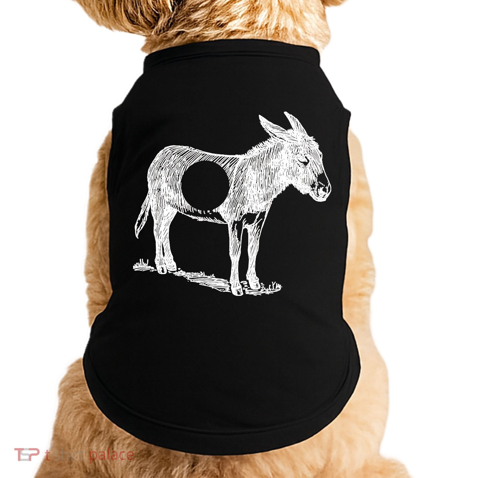 Funny Asshole Donkey Doggie Tank