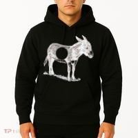 Funny Asshole Donkey Hoodie thumb 2