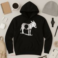 Funny Asshole Donkey Hoodie thumb 3