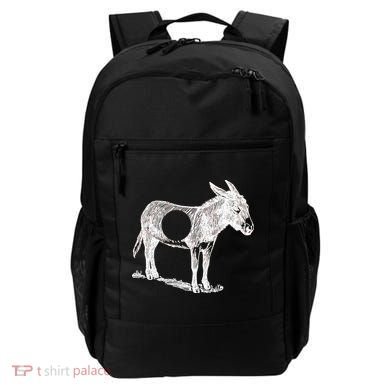 Funny Asshole Donkey Backpack