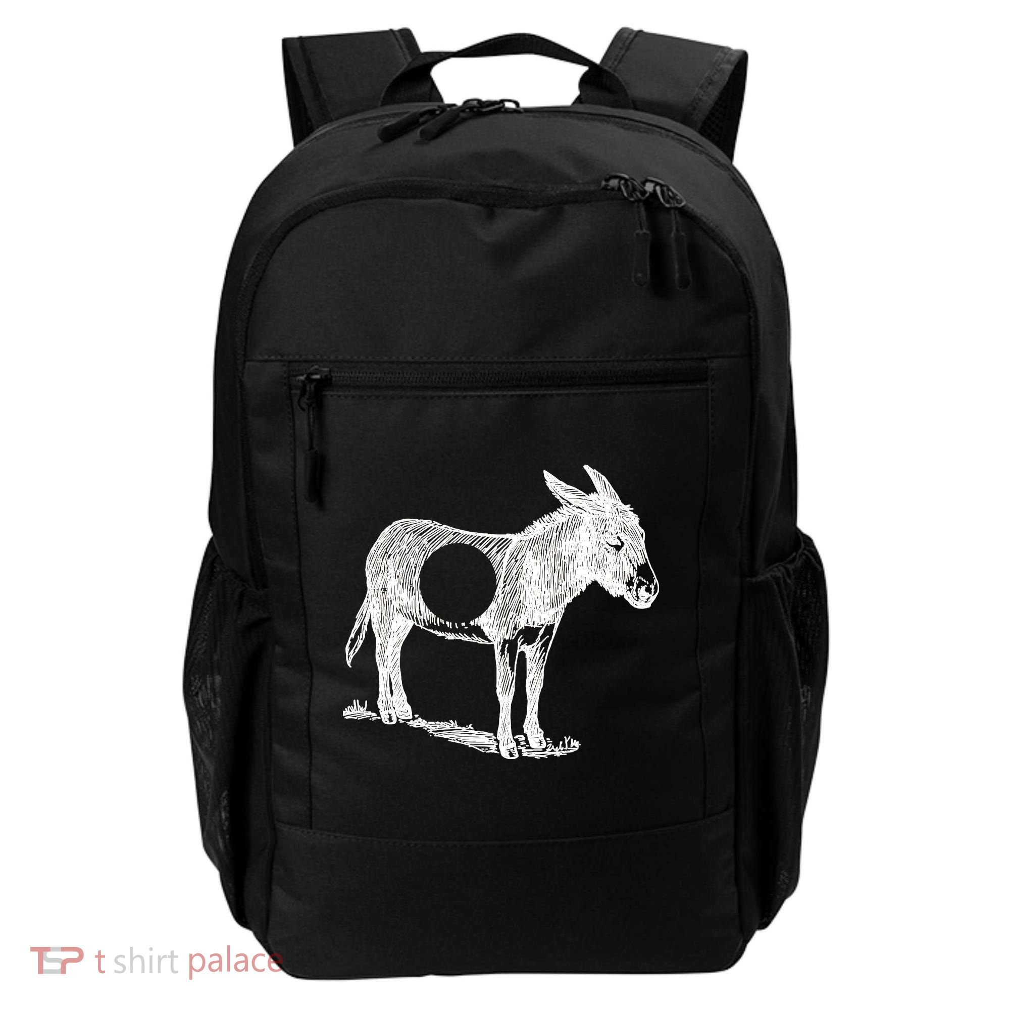 Funny Asshole Donkey Backpack