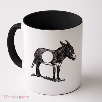 Funny Asshole Donkey Coffee Mug