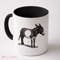 Funny Asshole Donkey Coffee Mug thumb 0