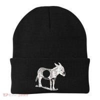 Funny Asshole Donkey Beanie thumb 0