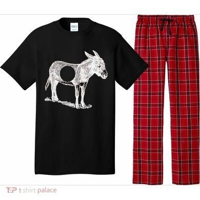 Funny Asshole Donkey Pajama Set