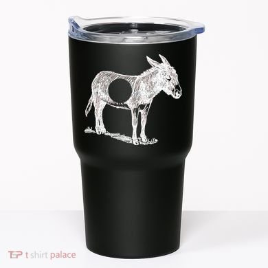 Funny Asshole Donkey Tumbler