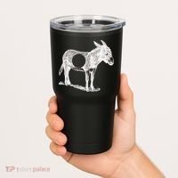 Funny Asshole Donkey Tumbler thumb 2