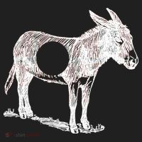 Funny Asshole Donkey Tumbler thumb 3