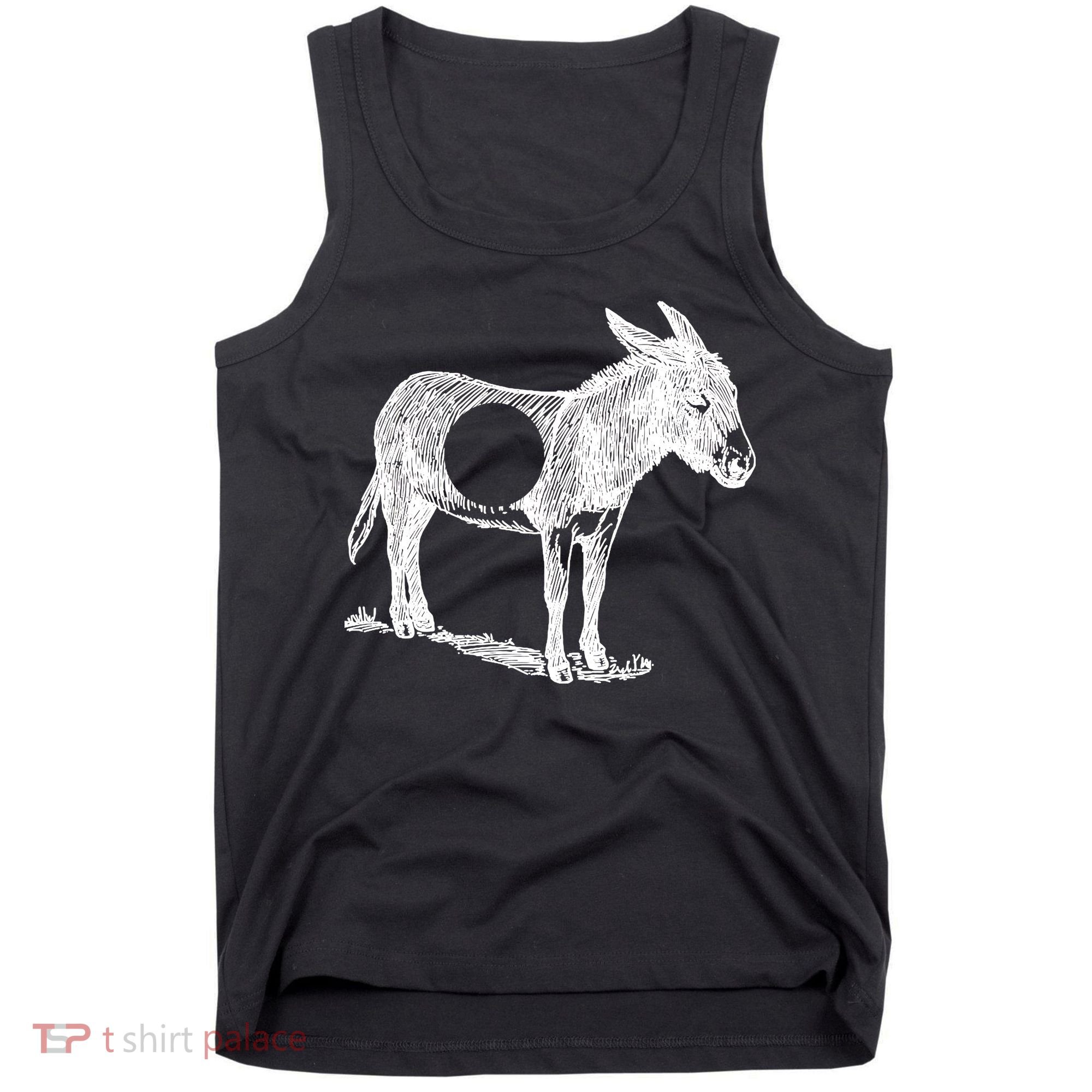 Funny Asshole Donkey Tank Top