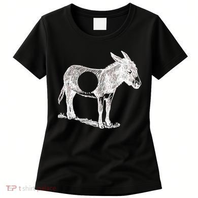 Funny Asshole Donkey Women's T-Shirt