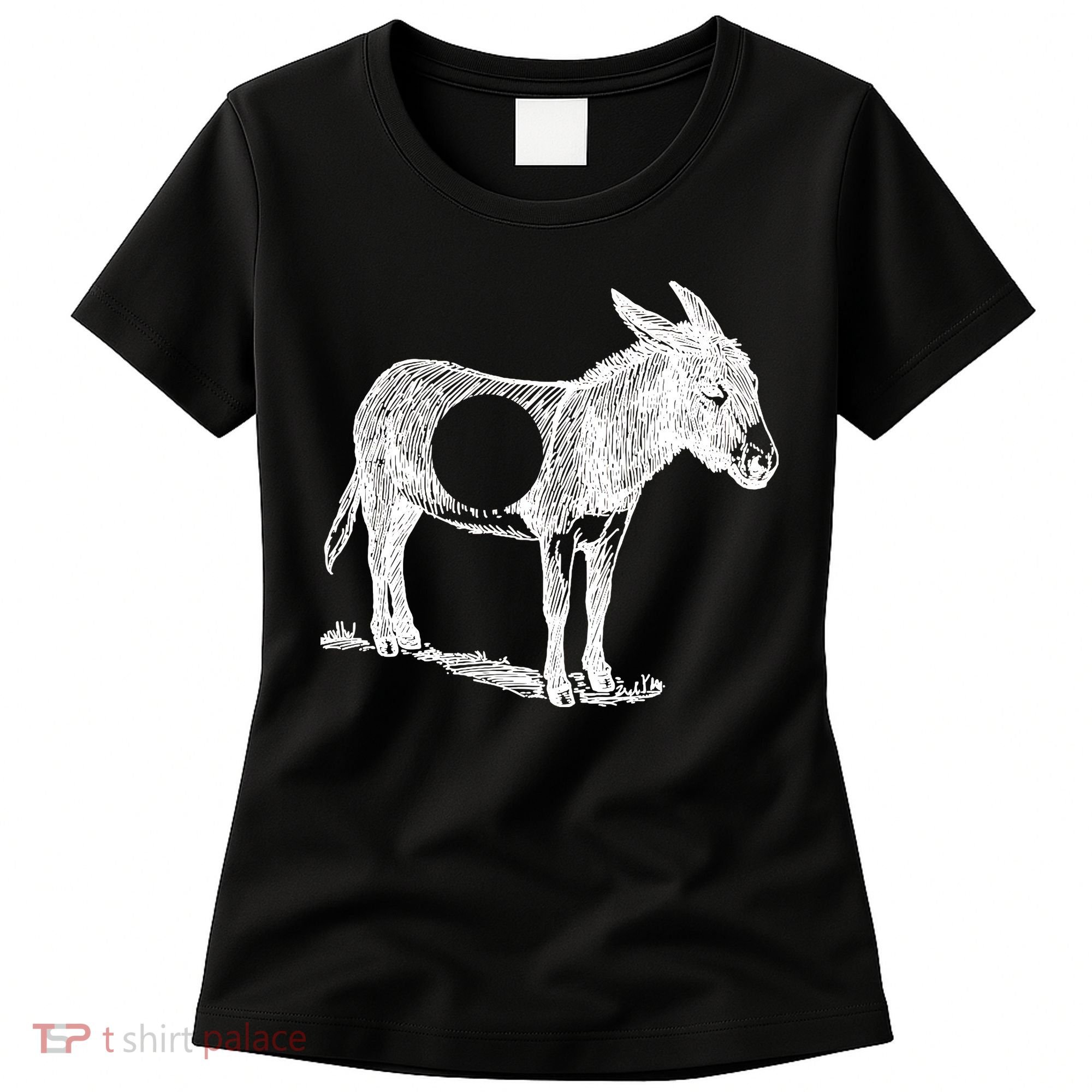 Funny Asshole Donkey Women's T-Shirt