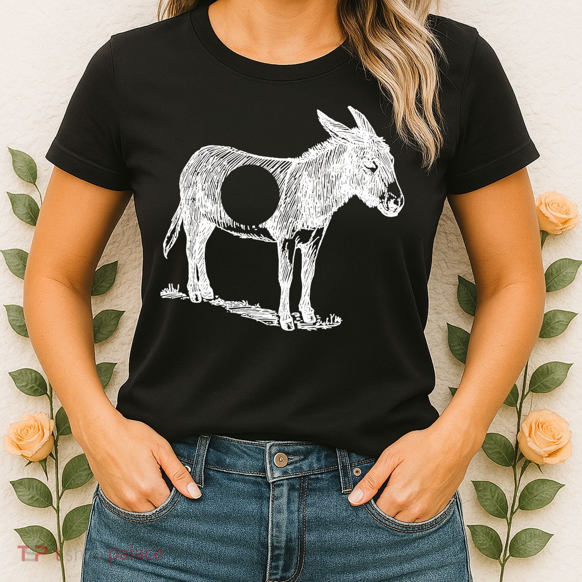 Funny Asshole Donkey Women's T-Shirt