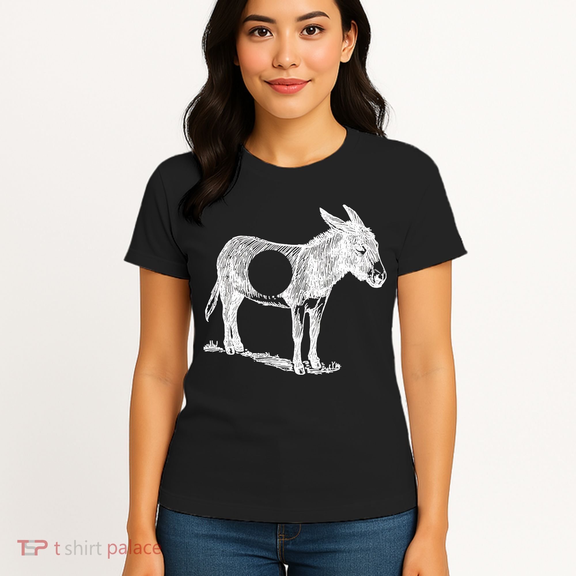 Funny Asshole Donkey Women's T-Shirt