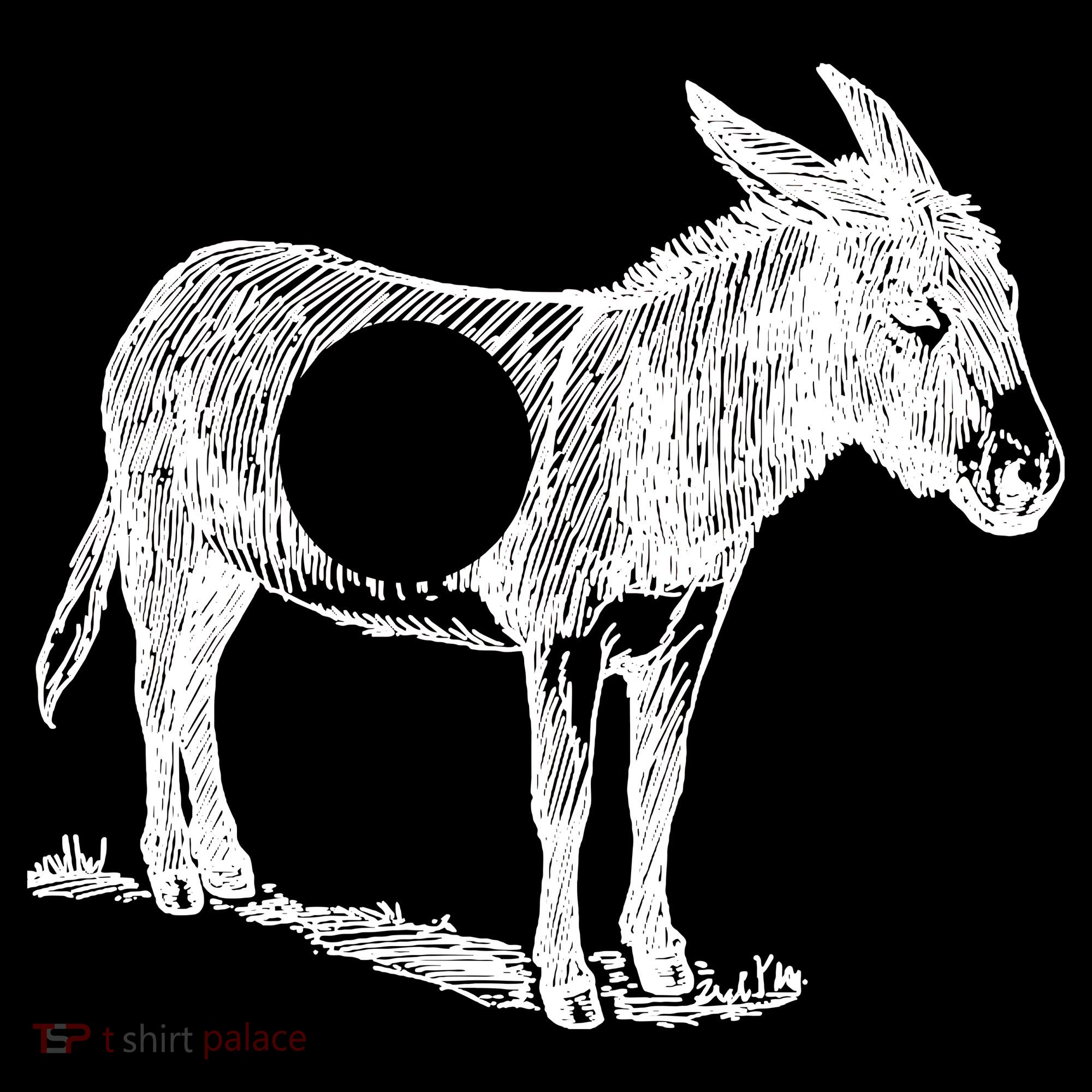 Funny Asshole Donkey Kids Long Sleeve Shirt