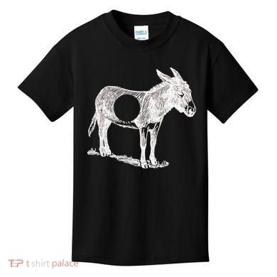 Funny Asshole Donkey Kids T-Shirt