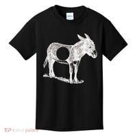 Funny Asshole Donkey Kids T-Shirt thumb 0