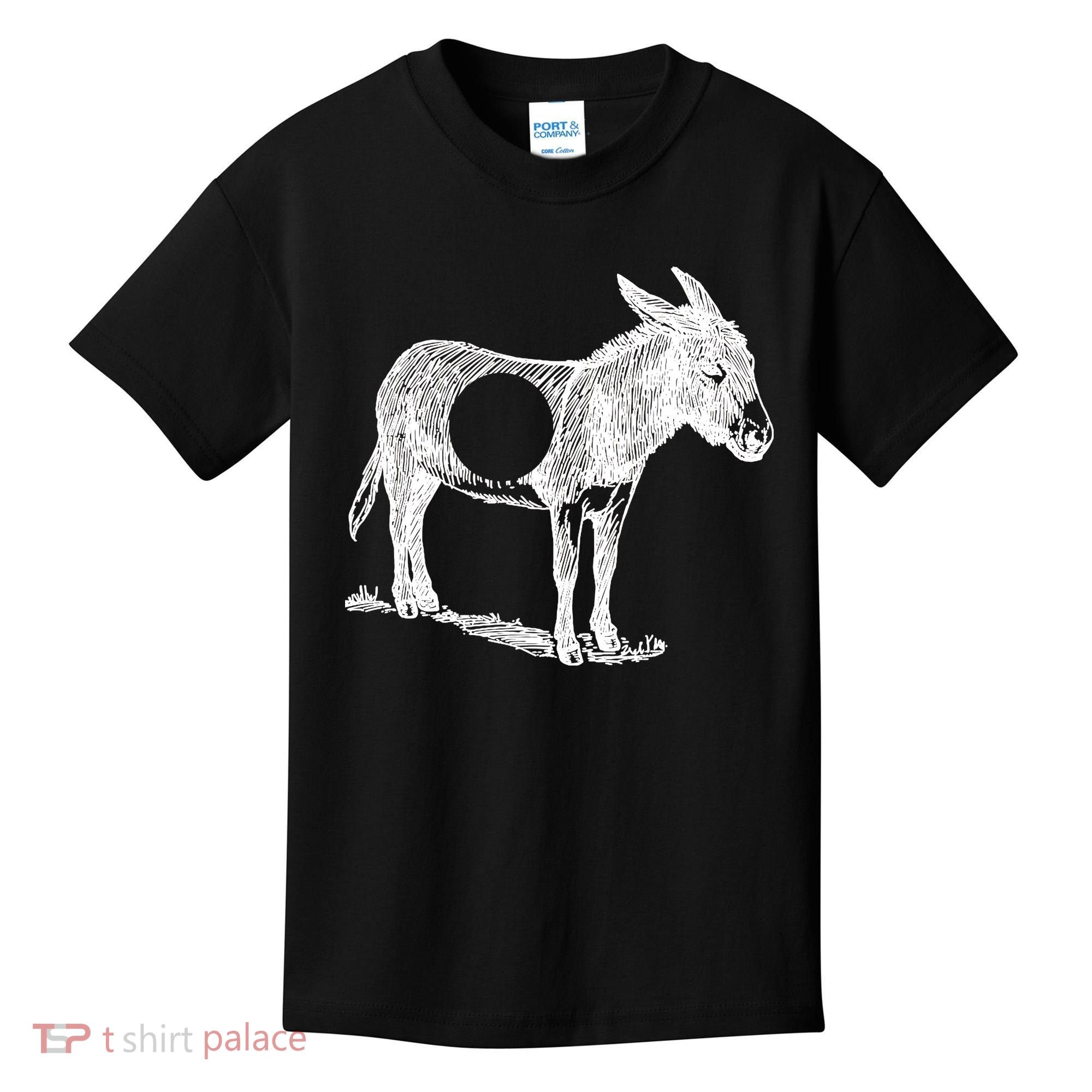 Funny Asshole Donkey Kids T-Shirt
