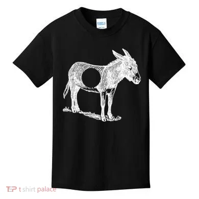 Funny Asshole Donkey Kids T-Shirt