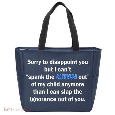 Funny Autism Quote Tote Bag