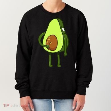Funny Avocado Butt Women's Sweatshirt
