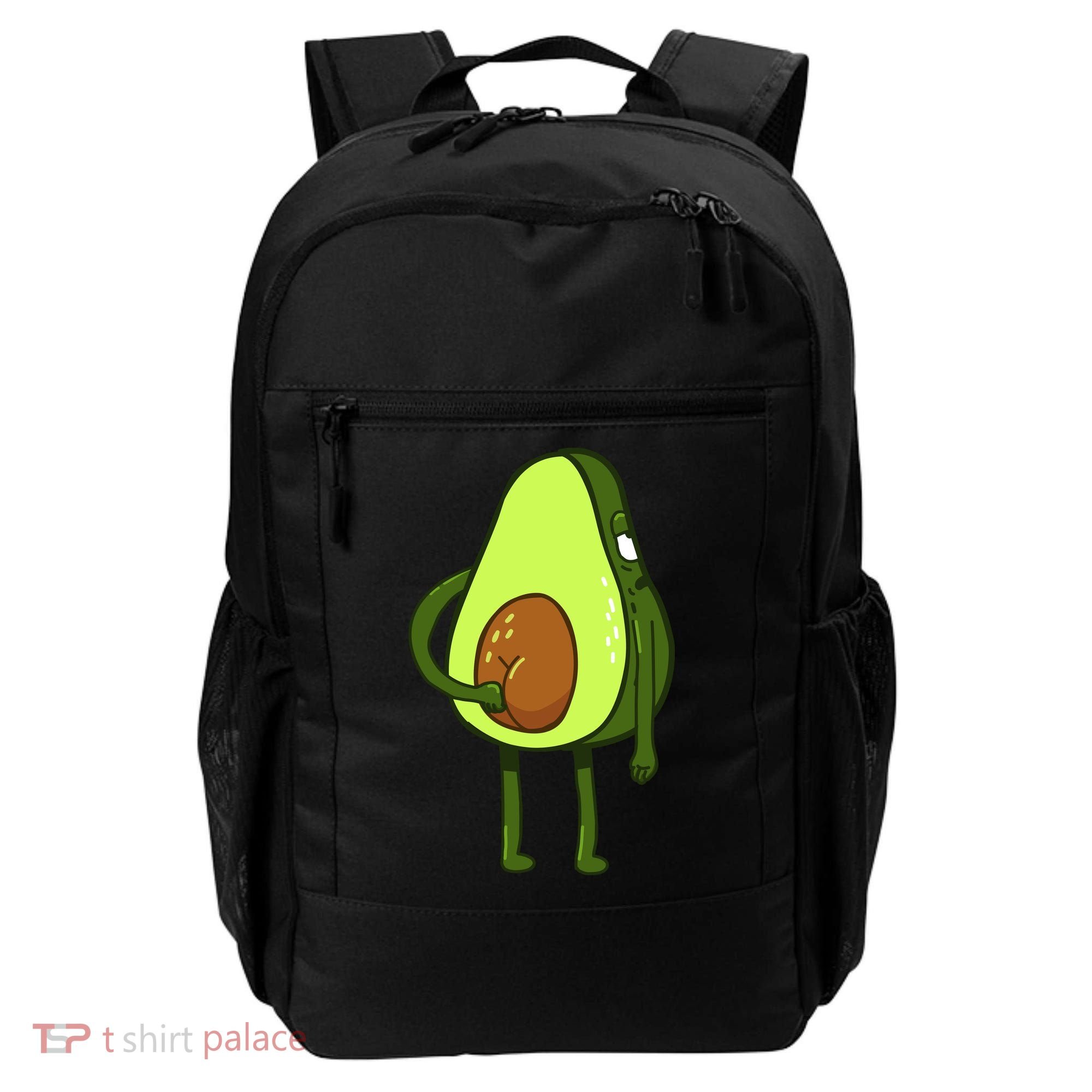 Funny Avocado Butt Backpack