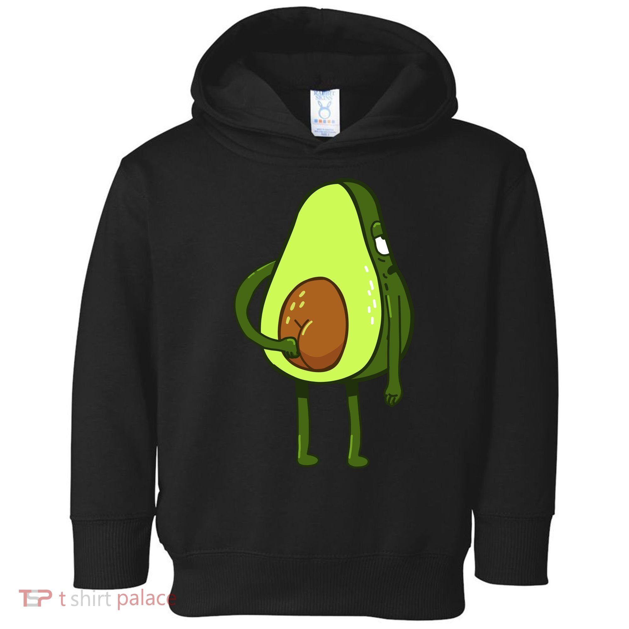 Funny Avocado Butt Toddler Hoodie