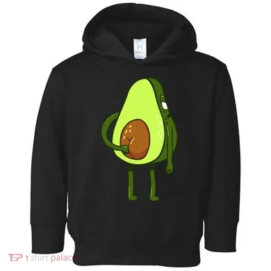 Funny Avocado Butt Toddler Hoodie