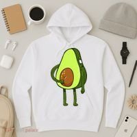 Funny Avocado Butt Hoodie thumb 3