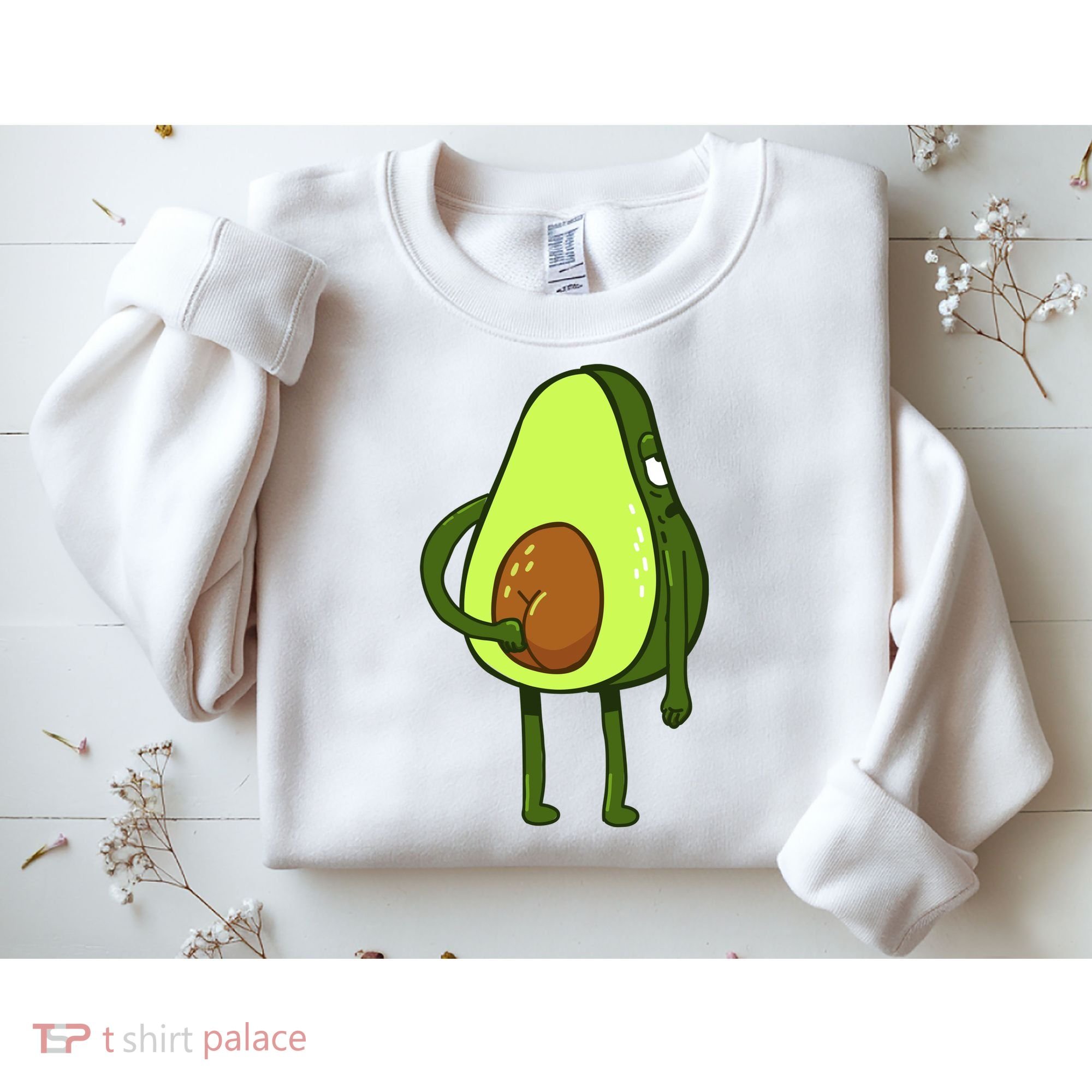 Funny Avocado Butt Sweatshirt
