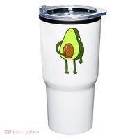 Funny Avocado Butt Tumbler thumb 0