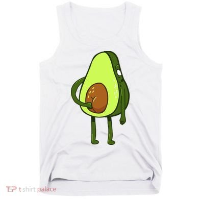 Funny Avocado Butt Tank Top