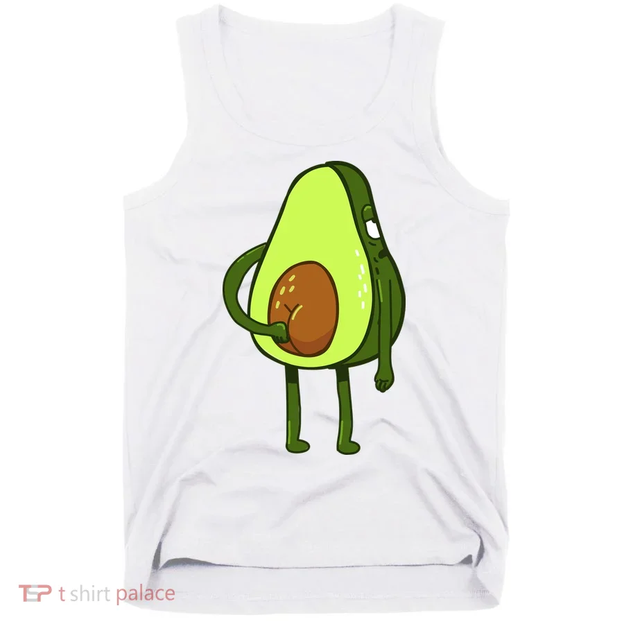 Funny Avocado Butt Tank Top