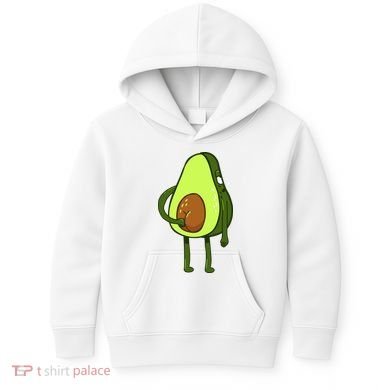 Funny Avocado Butt Kids Hoodie