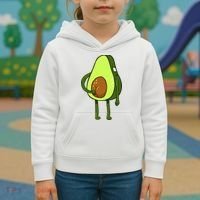 Funny Avocado Butt Kids Hoodie thumb 3