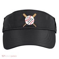 Funny Baseball Mom Adult Drive Performance Visor thumb 0