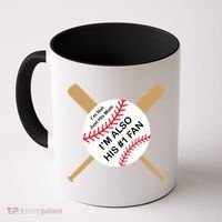 Funny Baseball Mom Coffee Mug thumb 0